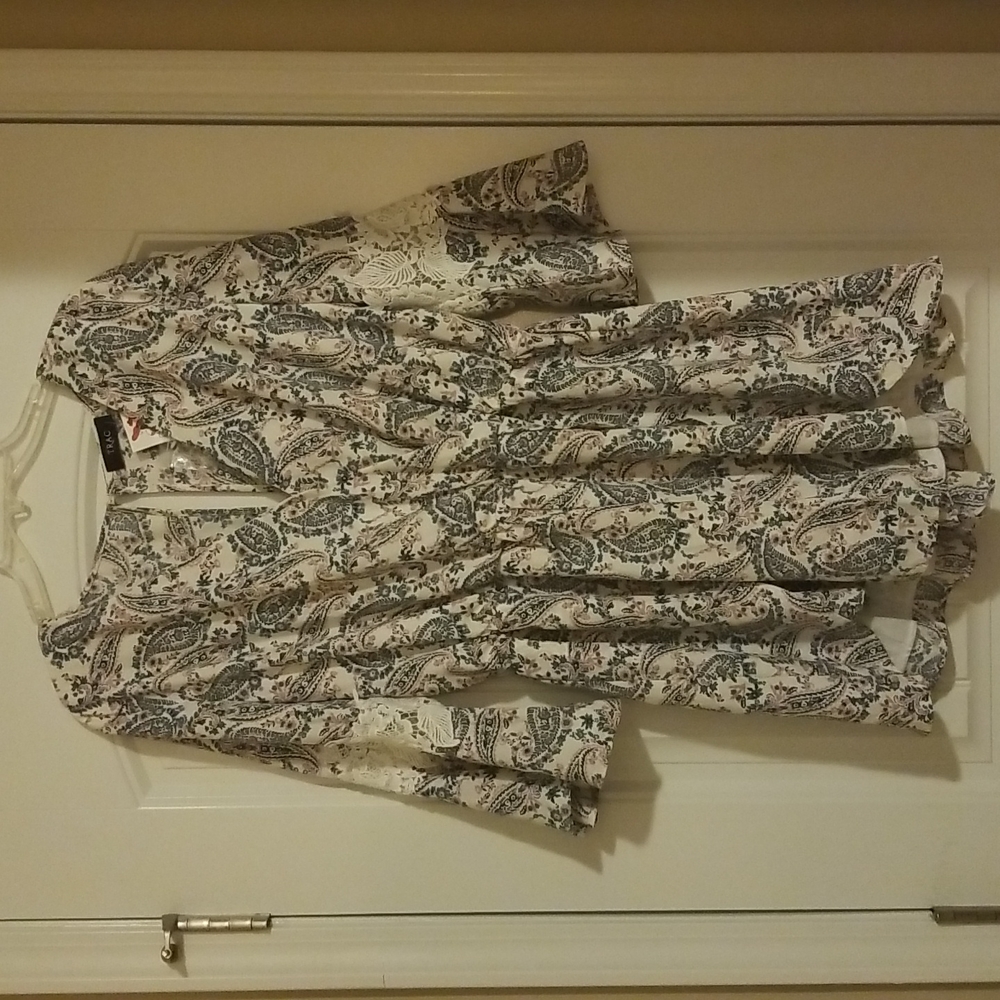 Beautiful Paisley Print Romper